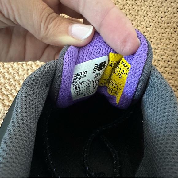 New Balance NEW 627 Women’s Black Steel Toe Sneakers Shoes Size 6.5D - Picture 9 of 12